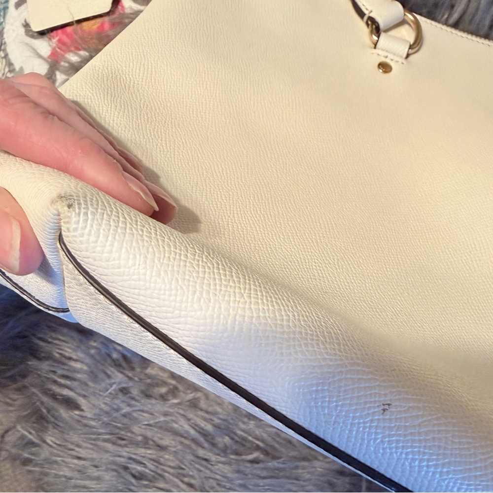 Coach cream Leather Tote Bag - Coach - Picture 8 of 9
